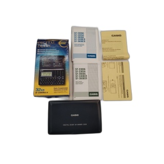 Casio Digital Diary SF-3300ER 32KB - Organiseur Vintage Années 90 - Co