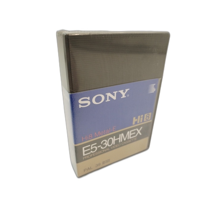 Cassette Sony Hi8 Metal-E E5-30HMEX Professional Video - Neuve Scellée
