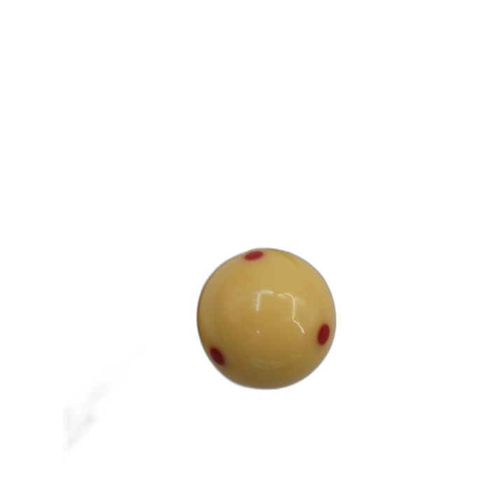 Queue de Billard Noire + Bille Blanche à Points Rouges - Accessoires B