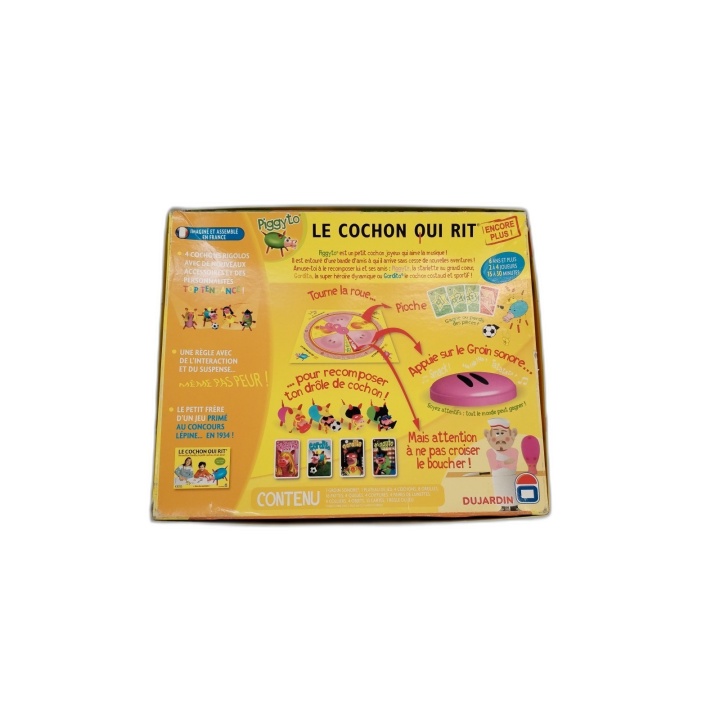 Piggyto Le Cochon Qui Rit - Dujardin - Jeu Enfant 2-4 Joueurs - 6 ans