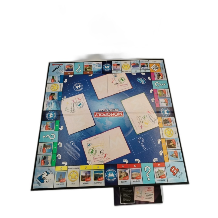Monopoly Here & Now Édition Monde - Hasbro - Jeu Famille 2-6 Joueurs -