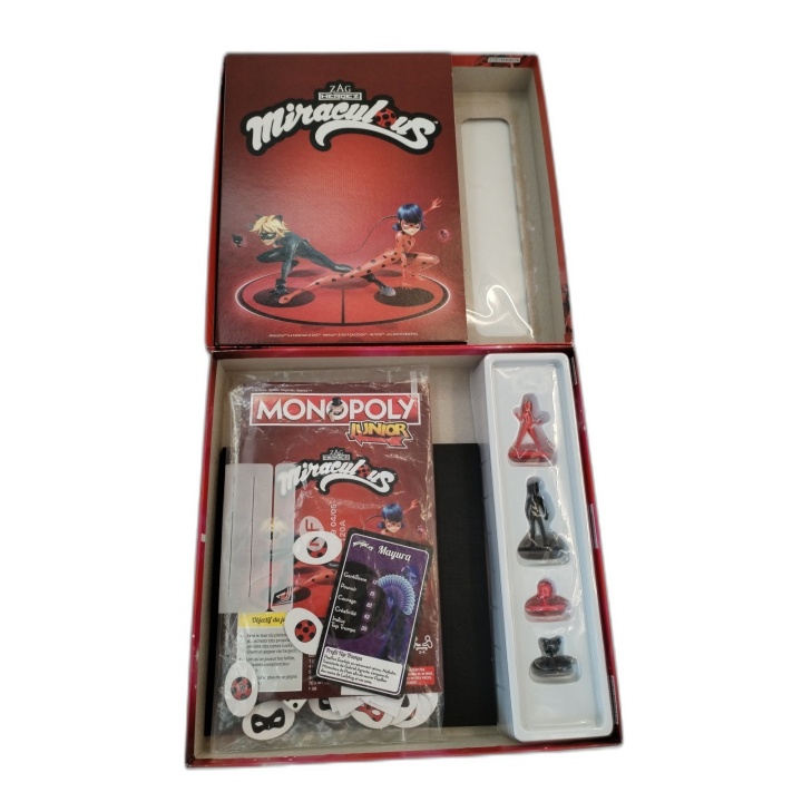 Monopoly Junior Miraculous - Hasbro - Jeu Famille 2-4 Joueurs - 5 ans+
