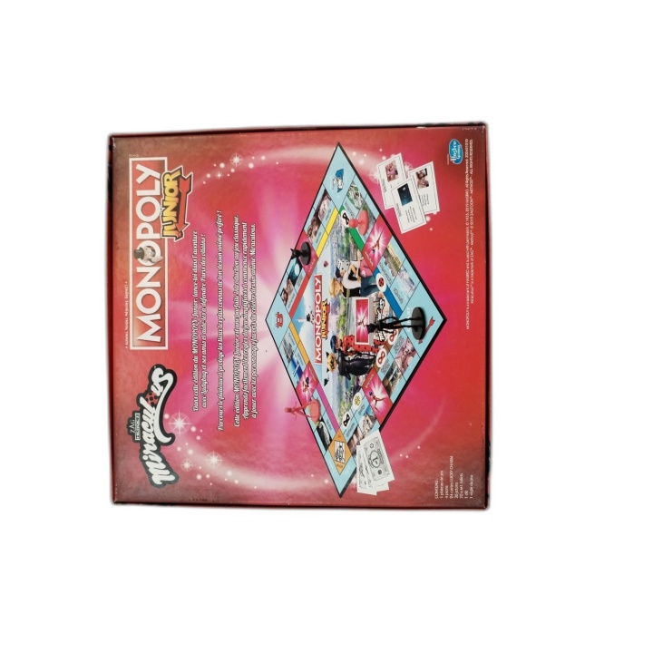 Monopoly Junior Miraculous - Hasbro - Jeu Famille 2-4 Joueurs - 5 ans+