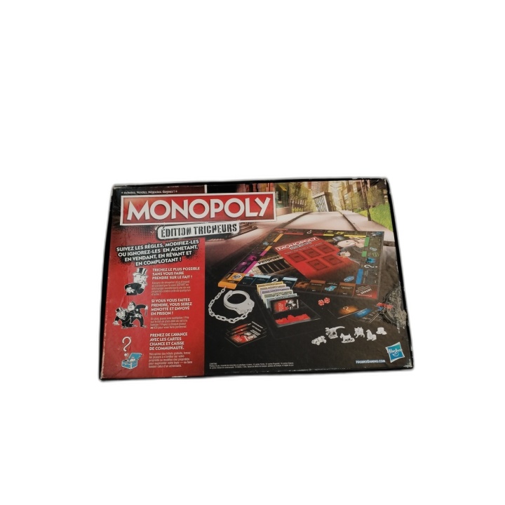 Monopoly Édition Tricheurs - Hasbro - Jeu Famille 2-6 Joueurs - 8 ans+