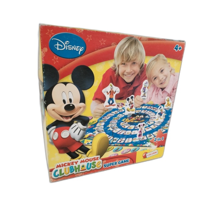 Mickey Mouse Clubhouse Super Game 2 en 1 - Disney Lisciani - Jeu Enfan