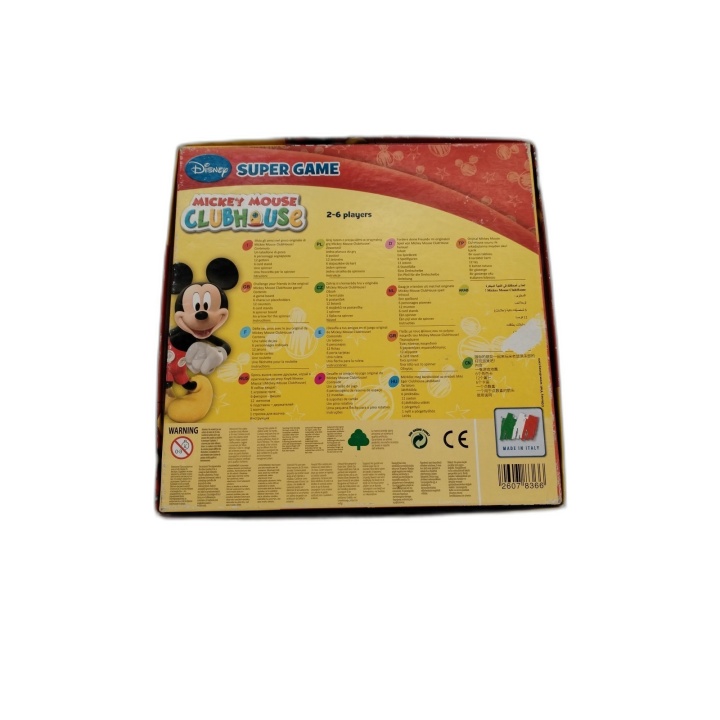 Mickey Mouse Clubhouse Super Game 2 en 1 - Disney Lisciani - Jeu Enfan