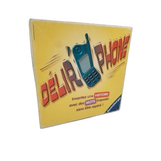 Déliр'Phone Ravensburger - Jeu de Société Histoires & Mots - 4 Joueurs