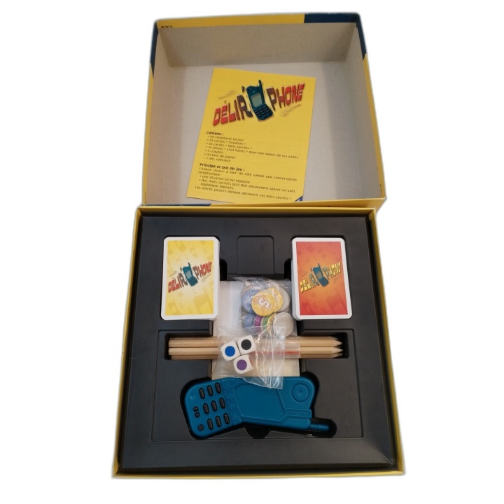 Déliр'Phone Ravensburger - Jeu de Société Histoires & Mots - 4 Joueurs