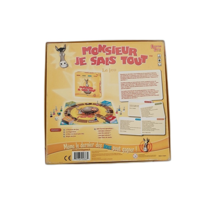 Monsieur Je Sais Tout - University Games - Jeu de Questions Familial -