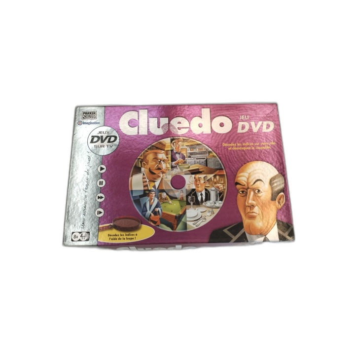 Cluedo Jeu DVD Parker - Jeu Enquête Déduction 3-6 Joueurs - 8 ans - Oc