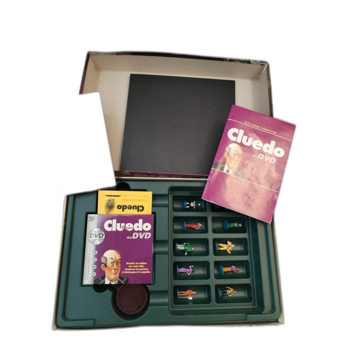 Cluedo Jeu DVD Parker - Jeu Enquête Déduction 3-6 Joueurs - 8 ans - Oc