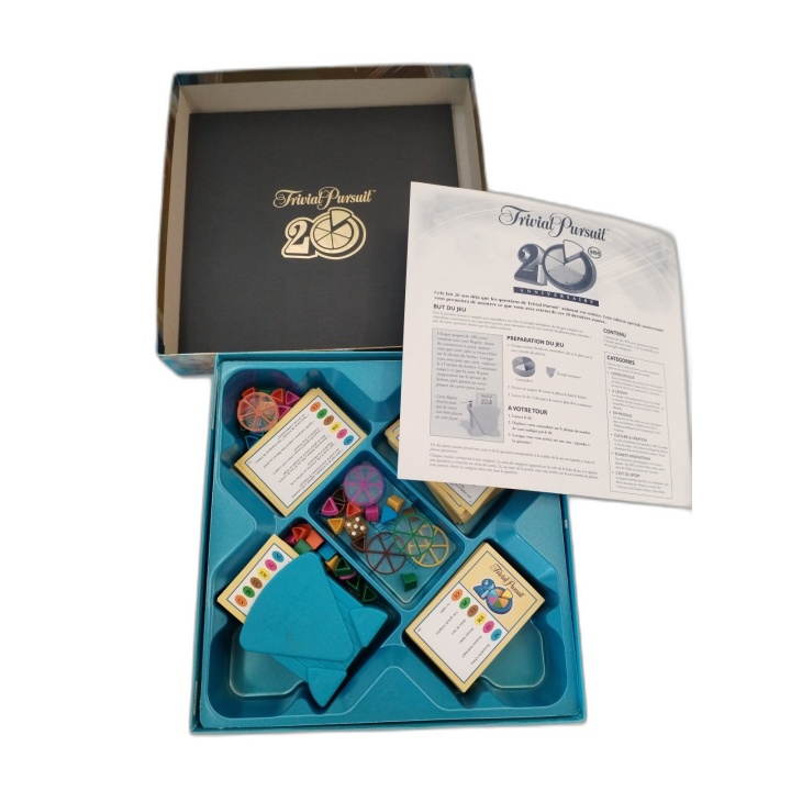 Trivial Pursuit 20ème Anniversaire 1984-2004 - Hasbro - Quiz Culture G