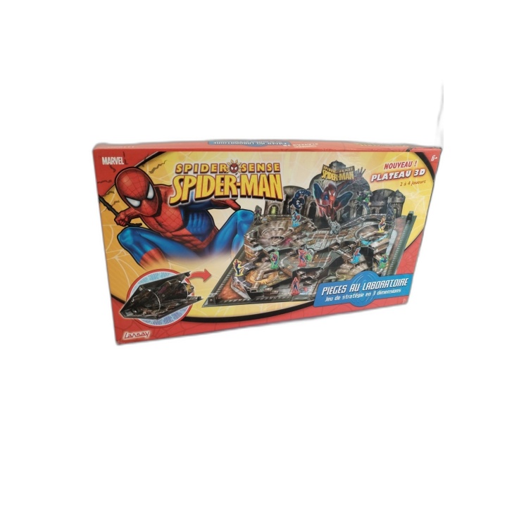 Spider-Man Pièges au Laboratoire - Lansay Marvel - Jeu Stratégie 3D 2-