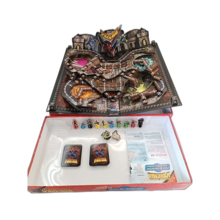 Spider-Man Pièges au Laboratoire - Lansay Marvel - Jeu Stratégie 3D 2-