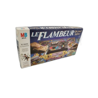 Le Flambeur - MB Jeux - Jeu de Société Stratégie Argent 2-4 Joueurs -