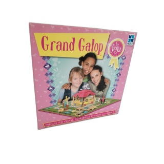 Grand Galop Le Jeu - Megableu - Jeu de Société Chevaux Filles - 2-4 Jo