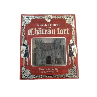 Déroule l'Histoire d'un Château Fort - Nathan - Livre Interactif Médié