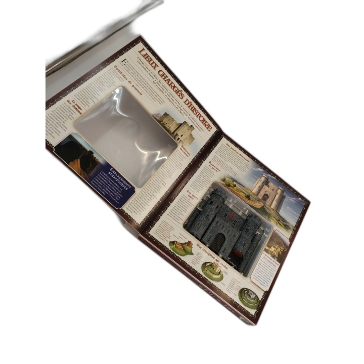 Déroule l'Histoire d'un Château Fort - Nathan - Livre Interactif Médié