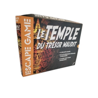 Le Temple du Trésor Maudit - Escape Game Marabout - 2 Scénarios Énigme