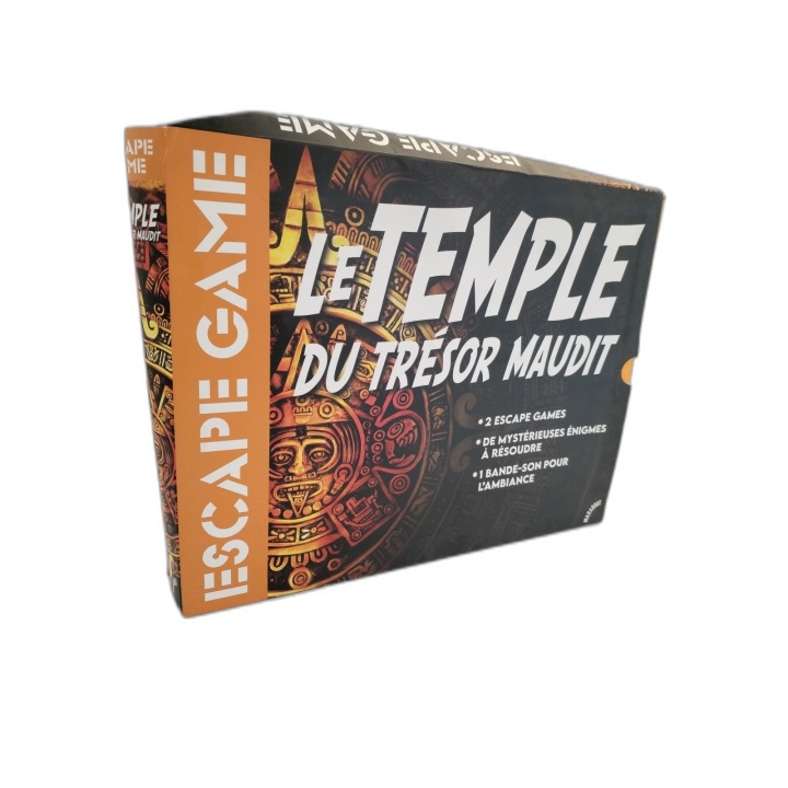 Le Temple du Trésor Maudit - Escape Game Marabout - 2 Scénarios Énigme