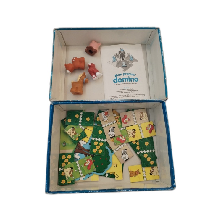 Mon Premier Domino Les Bébés Animaux - Fisher-Price - Jeu Éducatif Enf