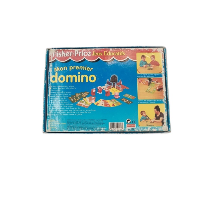 Mon Premier Domino Les Bébés Animaux - Fisher-Price - Jeu Éducatif Enf