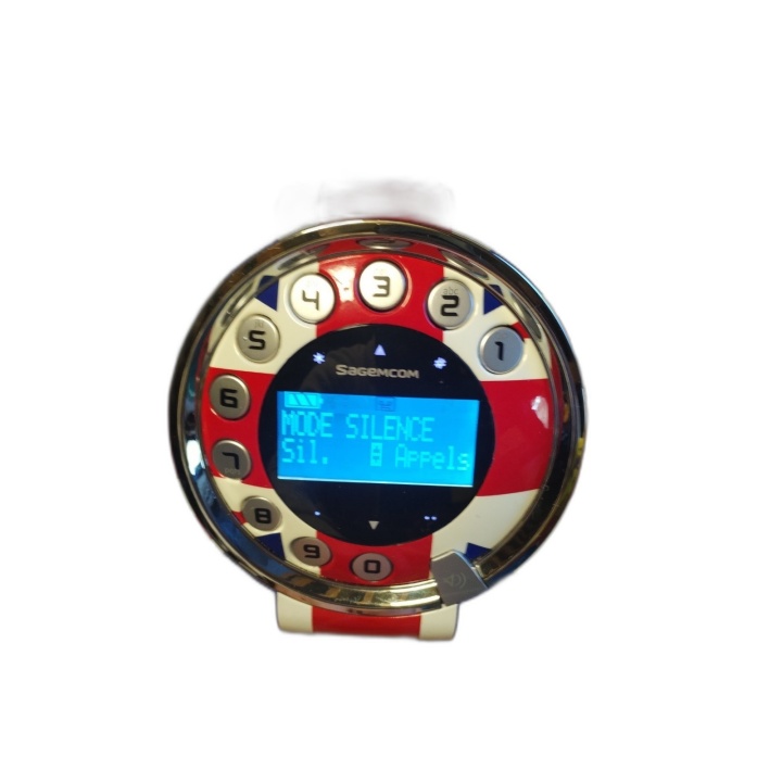 Téléphone Fixe Sagemcom Union Jack Design British - Rétro Moderne - Oc