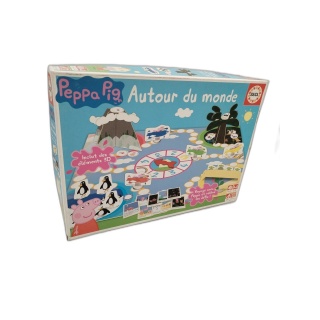 Peppa Pig Autour du Monde - Educa - Jeu de société enfant 3 ans+ - Élé