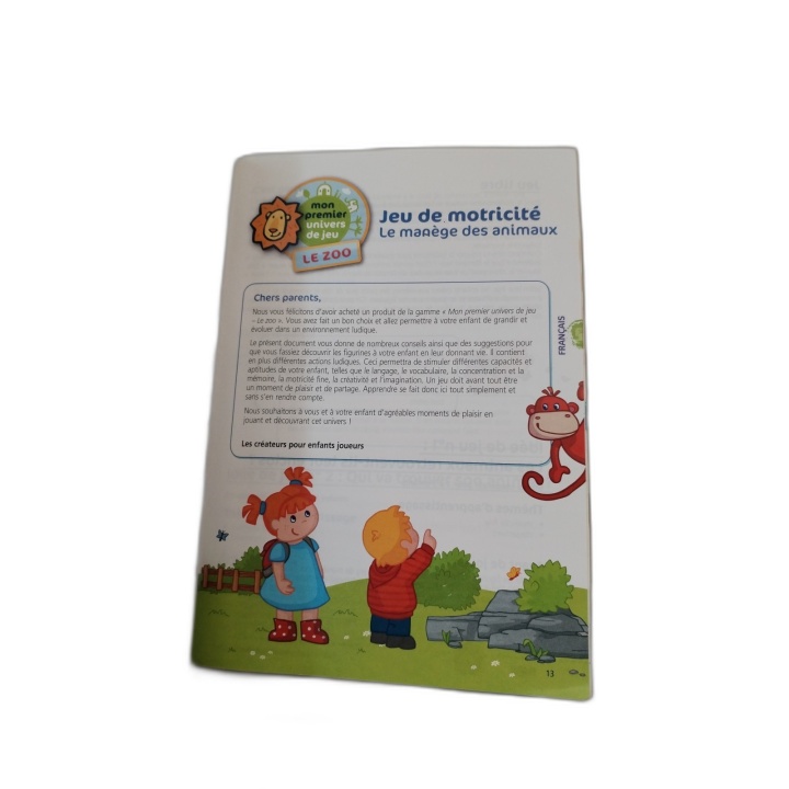 HABA Motorikspiel Tierkarussell - Jeu Motricité Zoo Enfant 2 ans+ - Oc