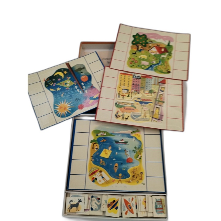 Tu Cherches et Tu Trouves - Fernand Nathan - Loto d'Observation Vintag