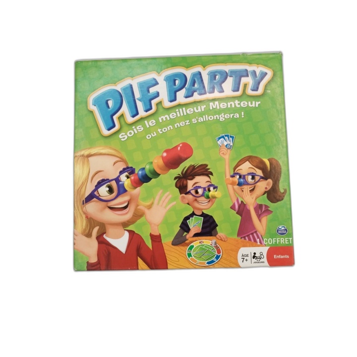 Pif Party - Spin Master - Jeu Bluff Enfants 7 ans+ - Occasion Complet