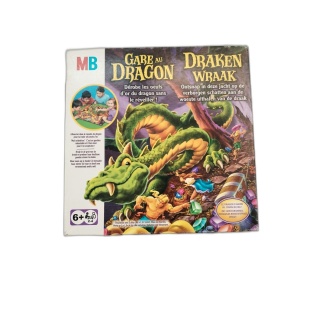 Gare au Dragon MB - Jeu Société Enfants 2-4 Joueurs - 6 ans - Dragon M