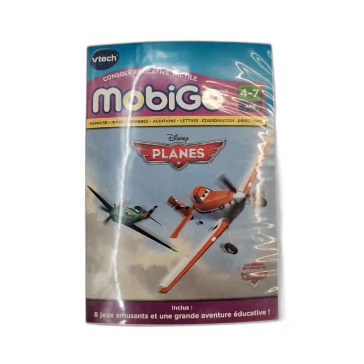 VTech MobiGo Cartouche Disney Planes - Jeu Éducatif Enfant 4-7 ans - N