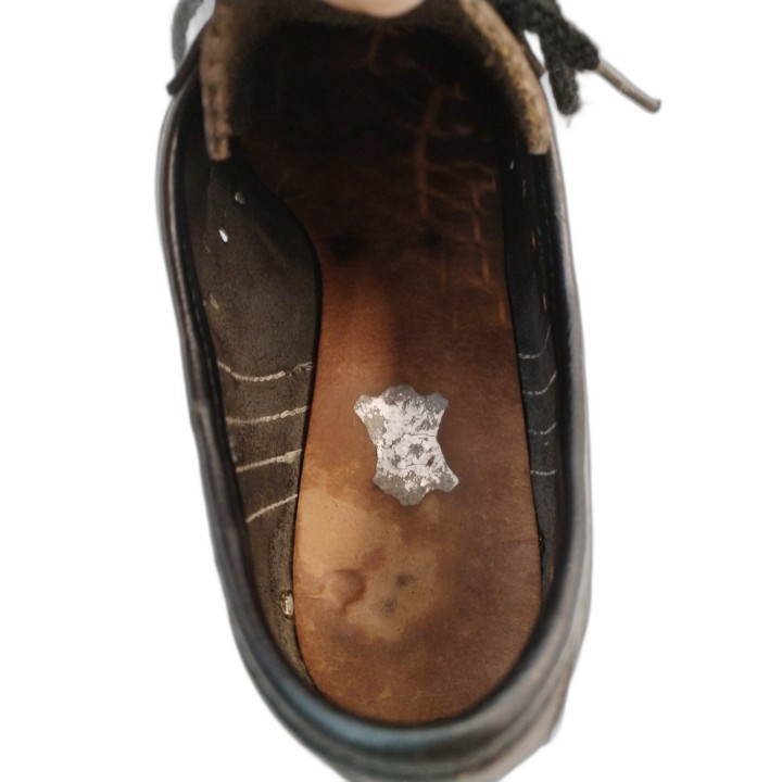 Chaussures Cyclisme Patrick R. Poulidor Vintage Noir Cuir - Taille 42 