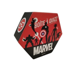 Boîte à Quizz Marvel - Hachette - Jeu Quiz Soirée Famille - Occasion C