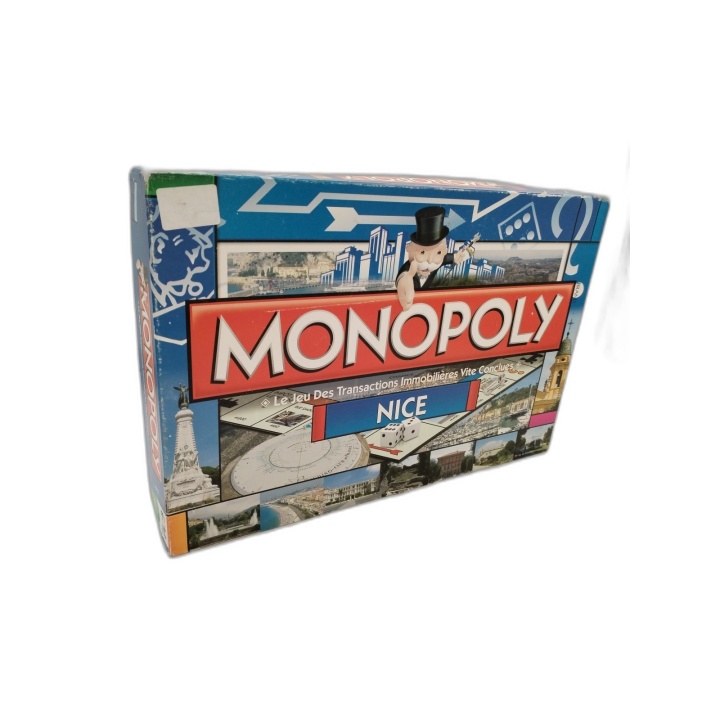 Monopoly Nice - Hasbro - Jeu Immobilier Familial 2-6 Joueurs - 8 ans -