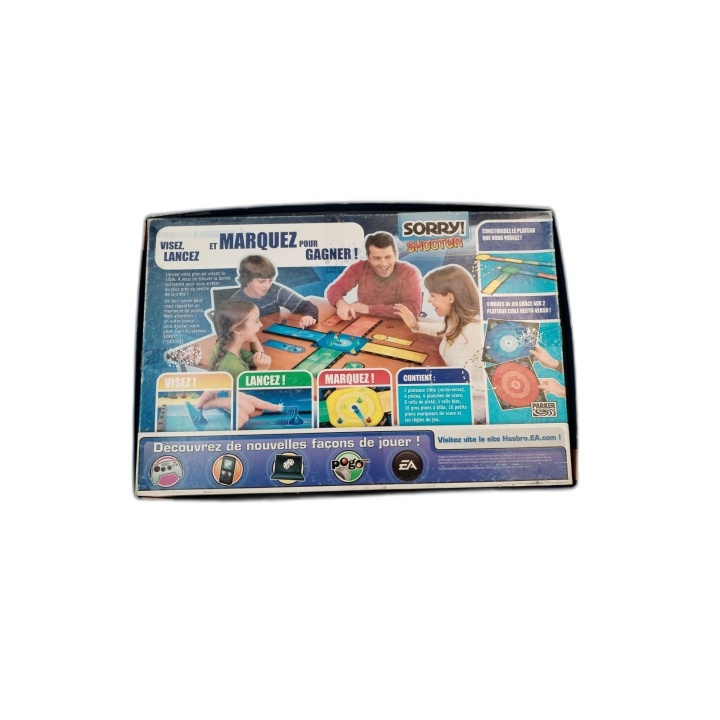 Sorry! Shooter Hasbro - Jeu d'Action Familial 2-4 Joueurs - Dès 6 ans