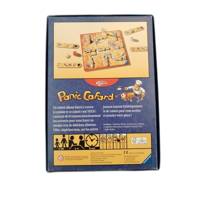 Panic Cafard - Ravensburger - Jeu Enfant 2-4 Joueurs - 5 ans+ - 15 min