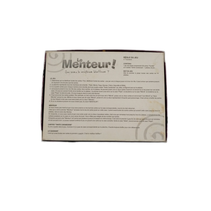 Le Menteur ! Hasbro - Jeu de Bluff Famille 2-6 Joueurs - 7 ans - Occas