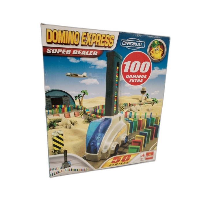 Domino Express Super Dealer - Goliath - Train Distributeur Automatique