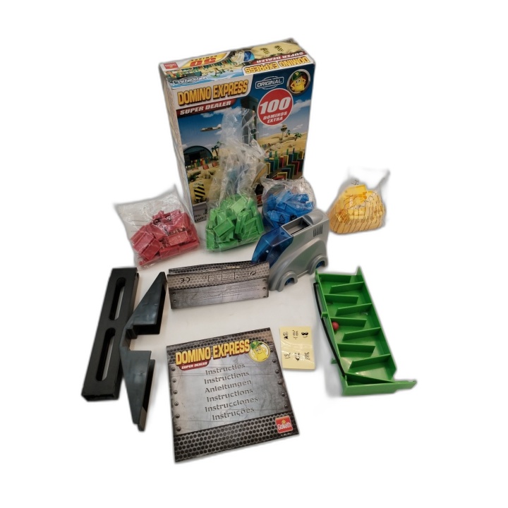 Domino Express Super Dealer - Goliath - Train Distributeur Automatique