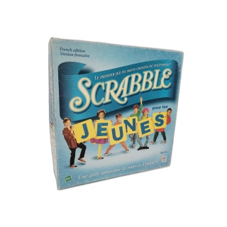 Scrabble Junior pour les Jeunes - MB Hasbro - Jeu de Mots Enfants 5 an