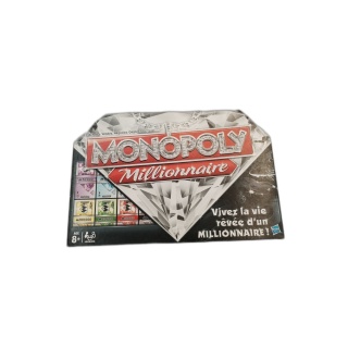 Monopoly Millionnaire - Hasbro - Jeu de Stratégie 2-4 Joueurs - 8 ans