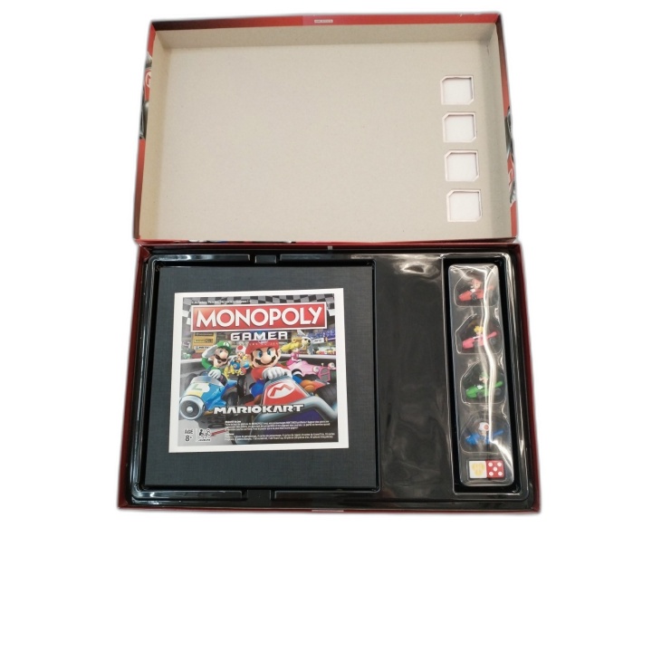 Monopoly Gamer Mario Kart - Hasbro Nintendo - Jeu Famille 2-4 Joueurs