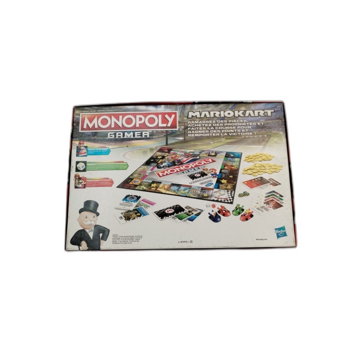 Monopoly Gamer Mario Kart - Hasbro Nintendo - Jeu Famille 2-4 Joueurs