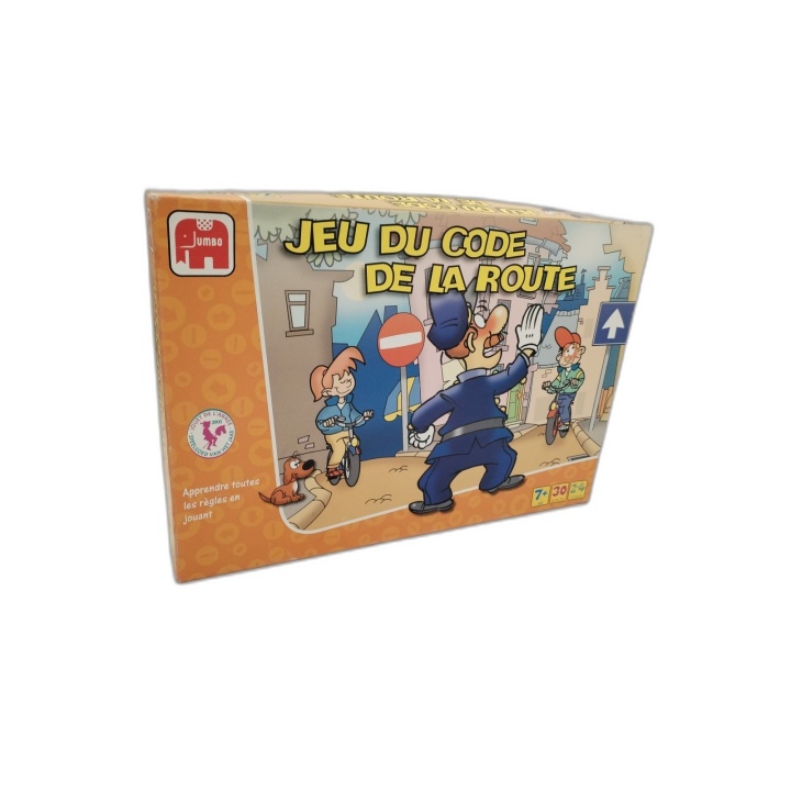 Jeu du Code de la Route - Jumbo - Jeu Éducatif 2-4 Joueurs - 7 ans - O