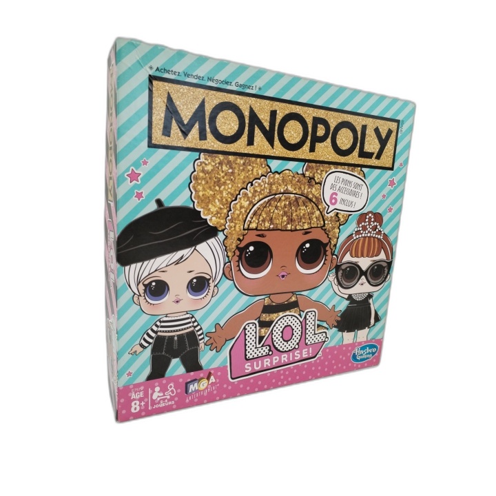 Monopoly LOL Surprise - Hasbro Gaming - Jeu Famille 2-4 Joueurs - 8 an