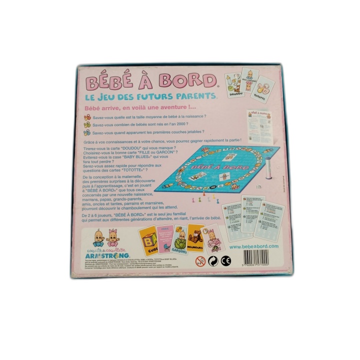 Bébé à Bord - Armstrong - Le Jeu des Futurs Parents - Occasion Complet