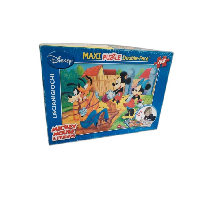 Disney Maxi Puzzle Double-Face Mickey Mouse & Friends - Lisciani - 108