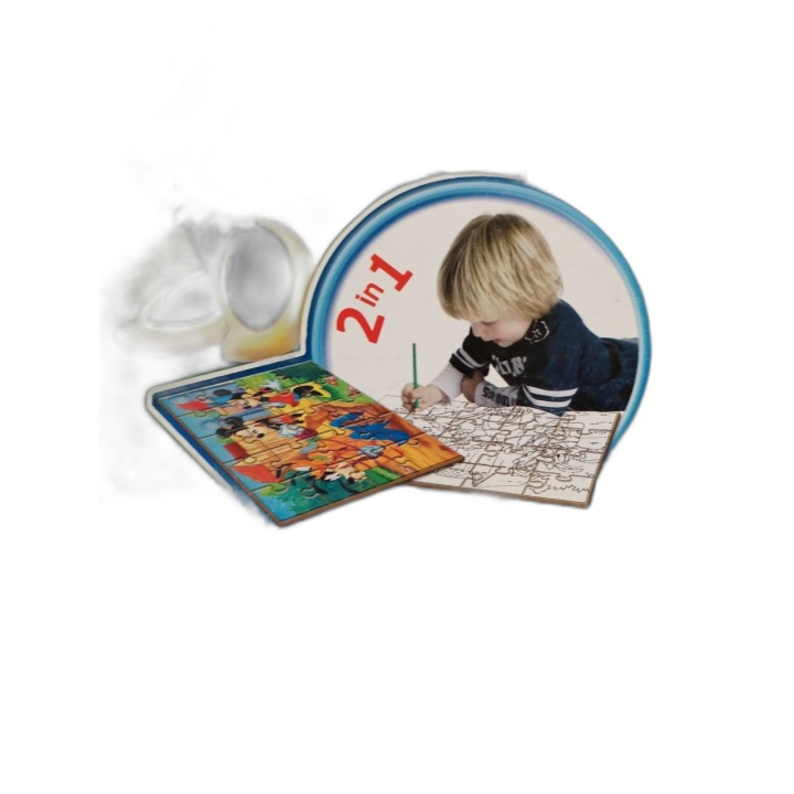 Disney Maxi Puzzle Double-Face Mickey Mouse & Friends - Lisciani - 108